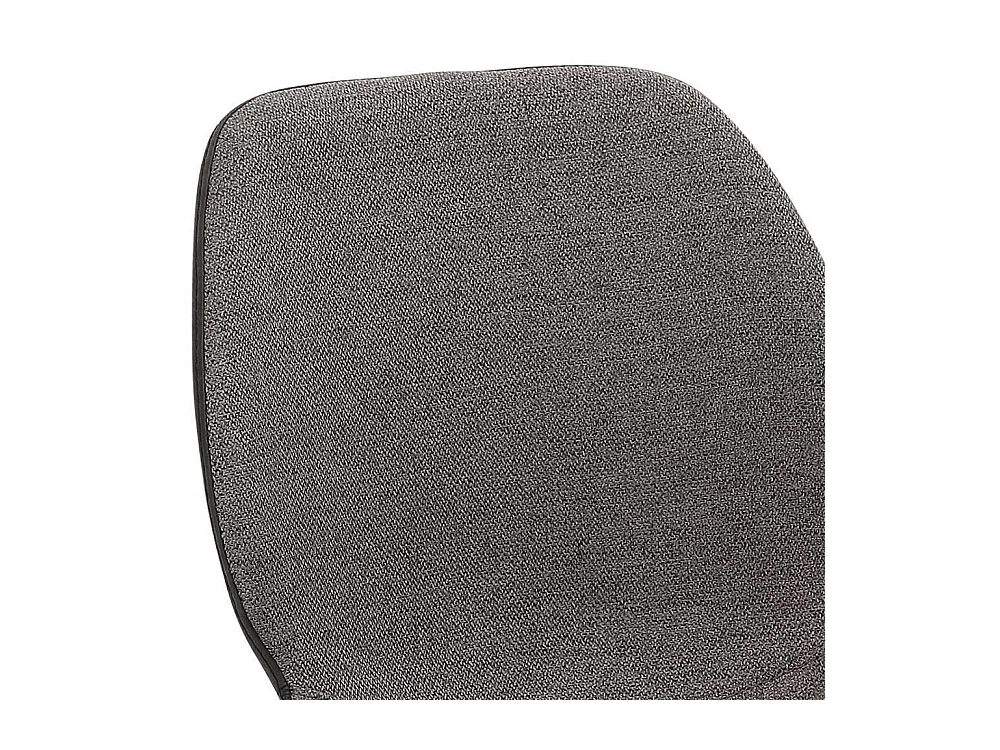 Edelstahlgestell Küchenhocker in Anthrazit und Schwarz 65 cm Sitzhöhe