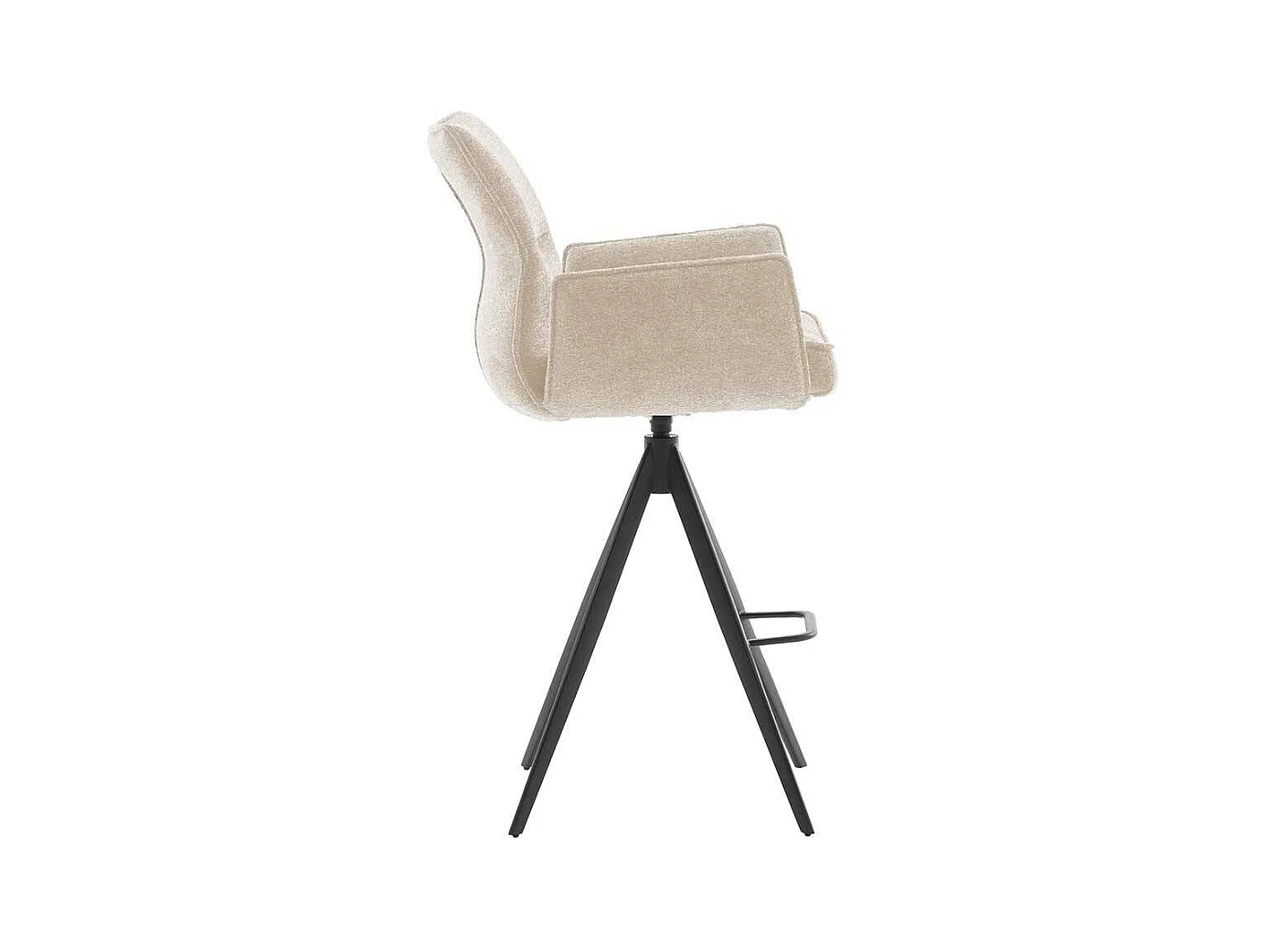 Barhocker Barstuhl mit Armlehnen drehbar (2er Set)