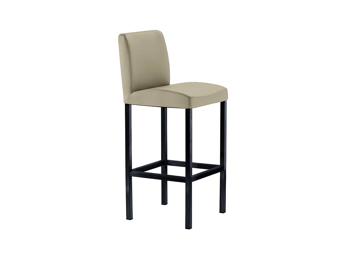 Barstuhl mit Rückenlehne für Küche Made in Germany