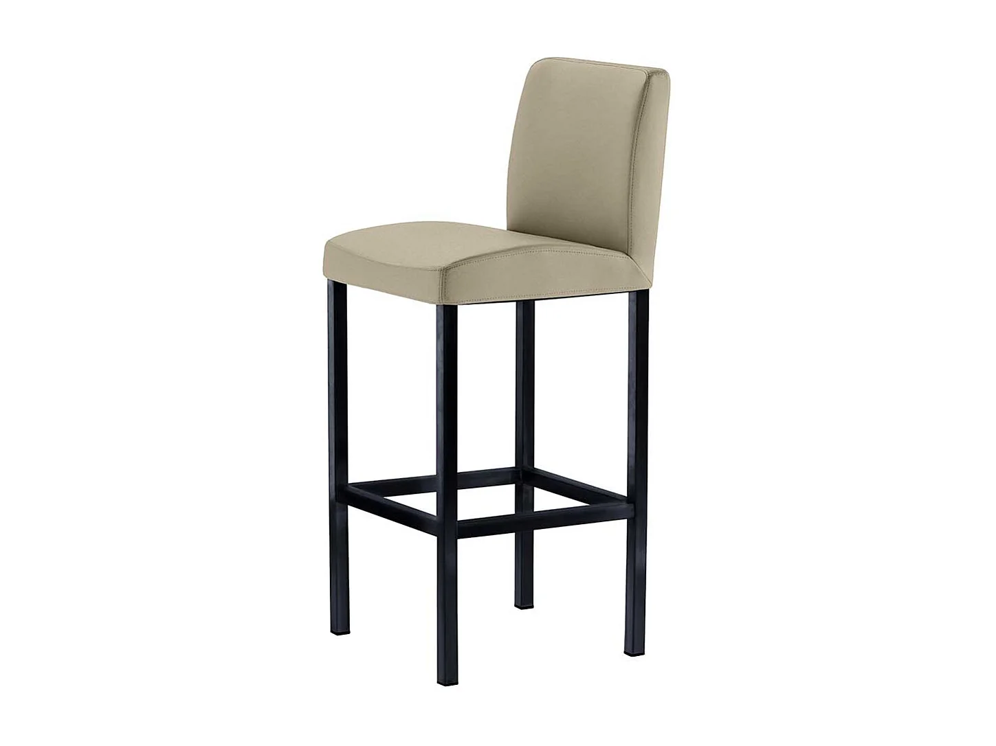 Barstuhl mit Rückenlehne für Küche Made in Germany