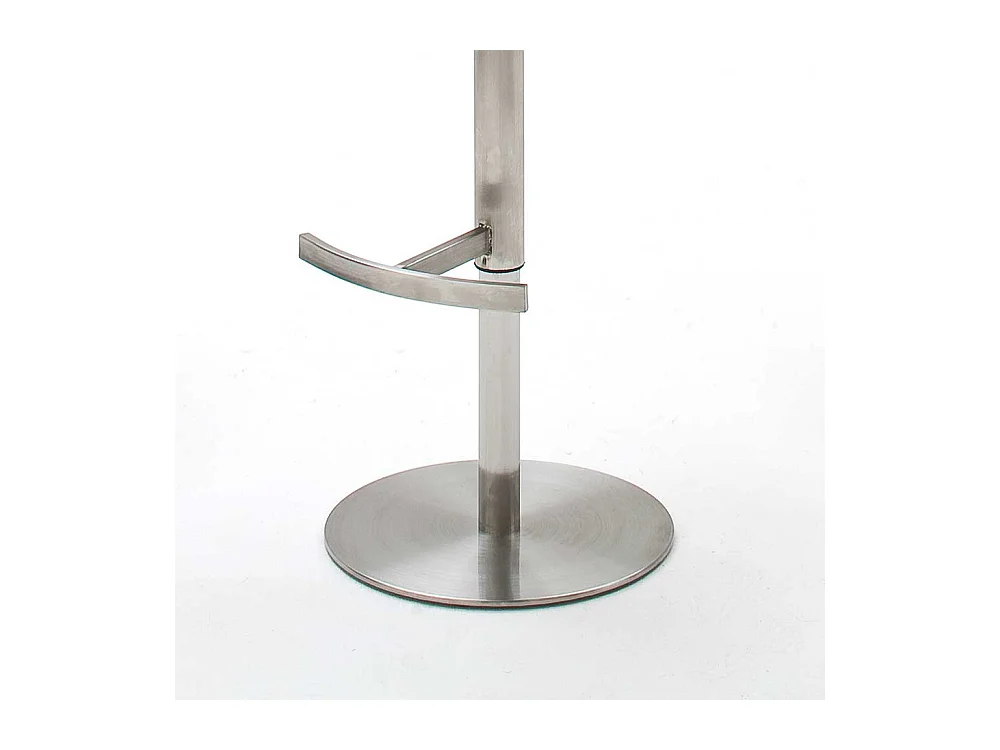 Barhocker in Braun mit Lehne