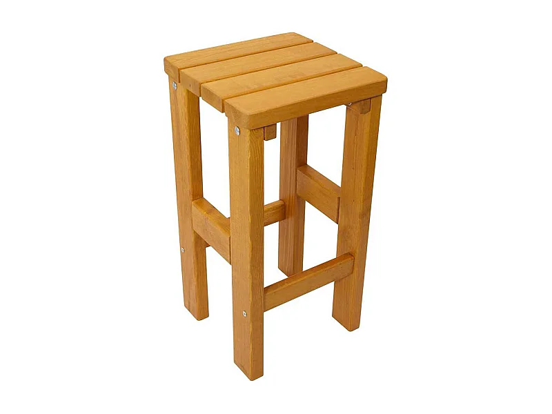 Hochhocker Garten Kiefer im Landhausstil Massivholz