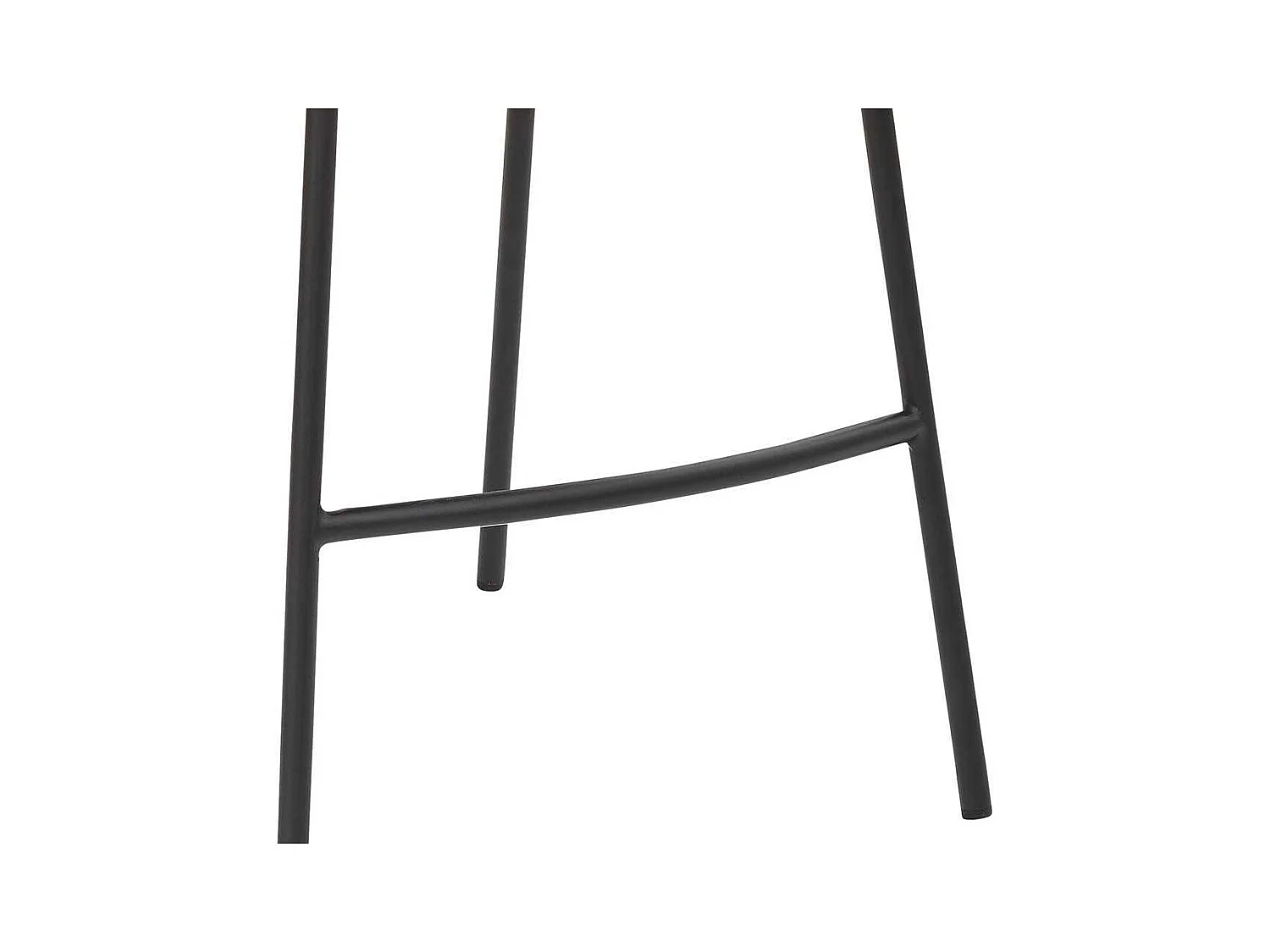 Tresenstuhl mit 67 cm Sitzhöhe Vierfußgestell aus Metall