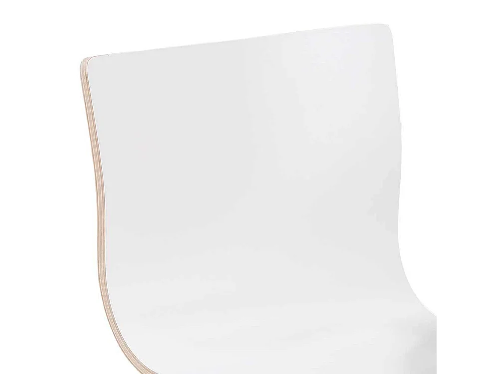 Designbarhocker mit Schalensitz Tellerfuß Gestell in Chrom gebürstet