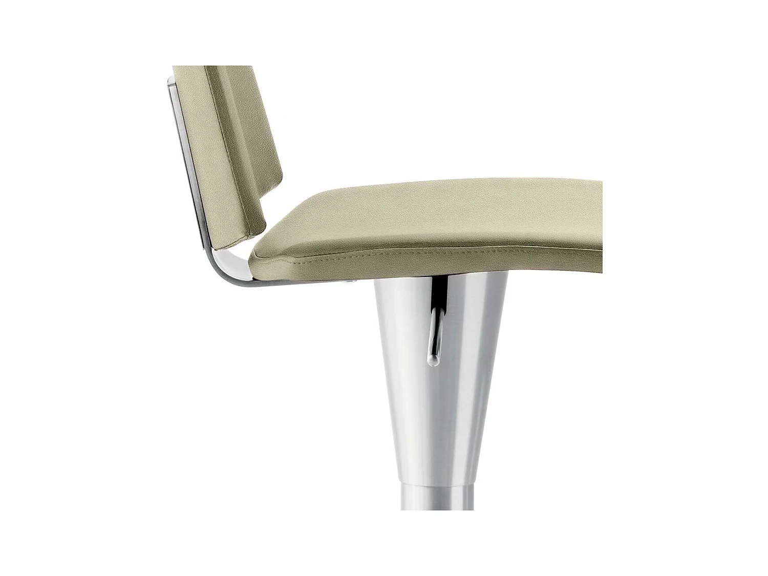 Hochhocker in modernem Design gepolsterter Rückenlehne