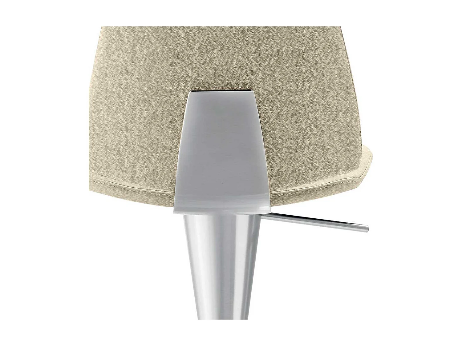 Hochhocker in modernem Design gepolsterter Rückenlehne