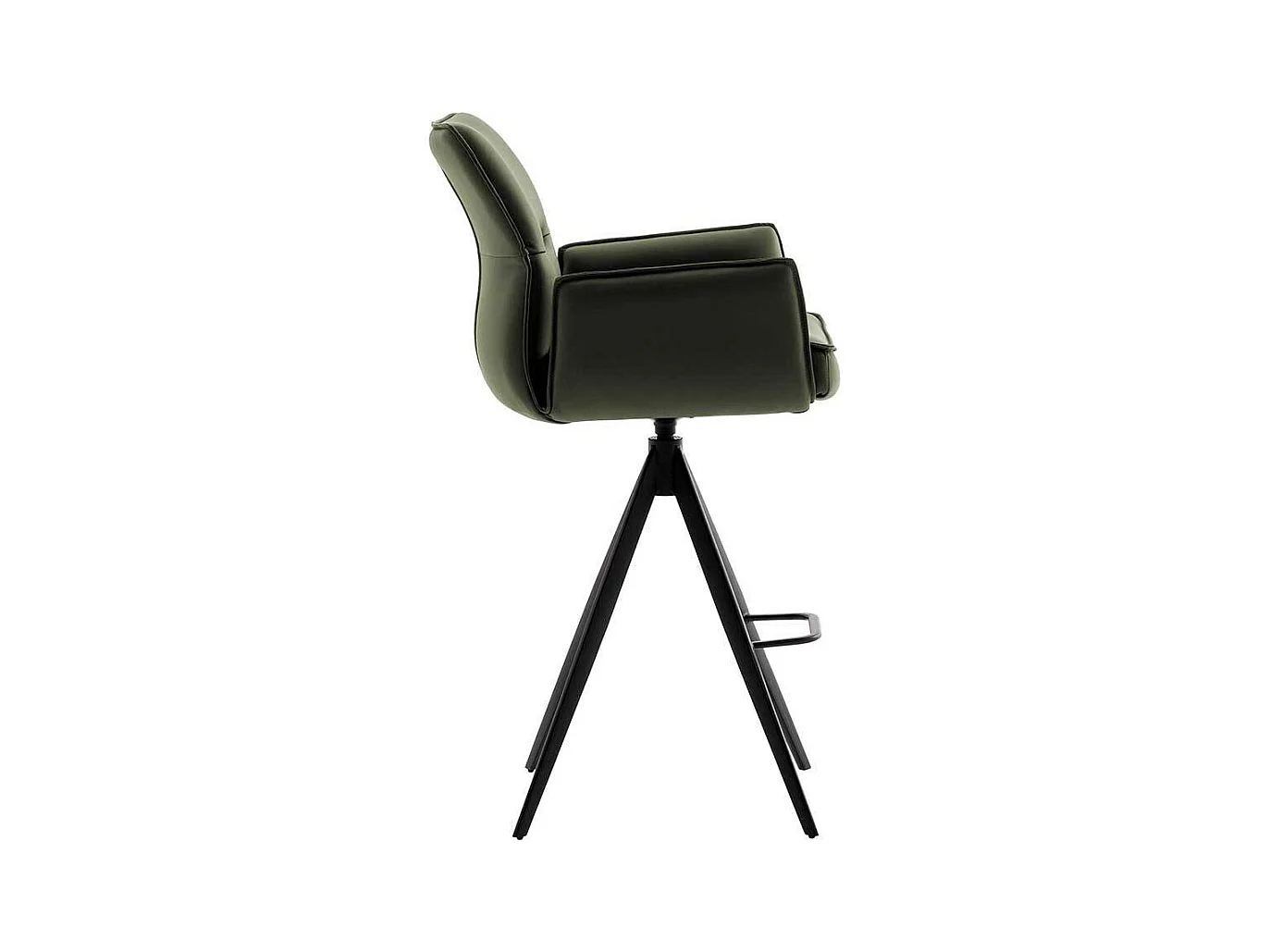 Barhocker Barstuhl mit Armlehnen 75 cm Sitzhöhe (2er Set)