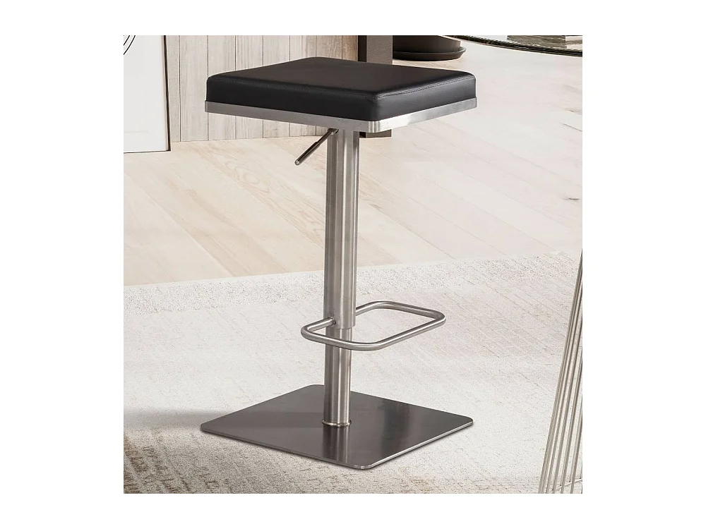 Barhocker Barstuhl mit Fußgestell aus Metall 37 cm breit