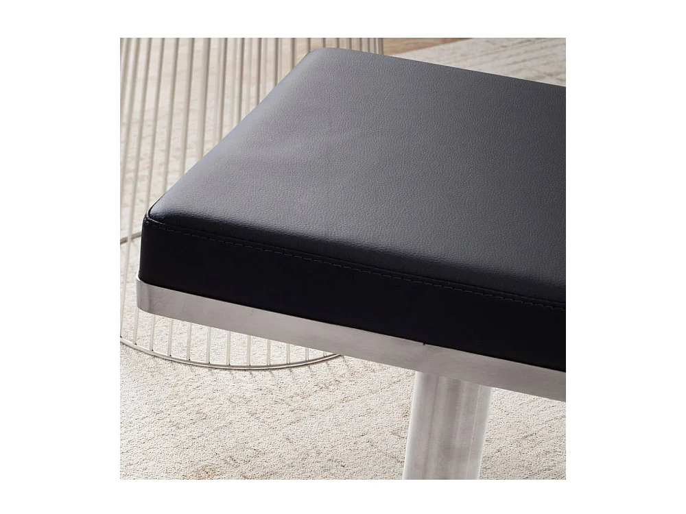 Barhocker Barstuhl mit Fußgestell aus Metall 37 cm breit