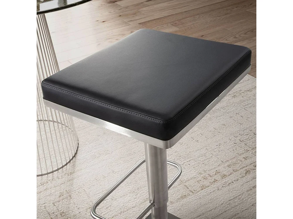 Barhocker Barstuhl mit Fußgestell aus Metall 37 cm breit