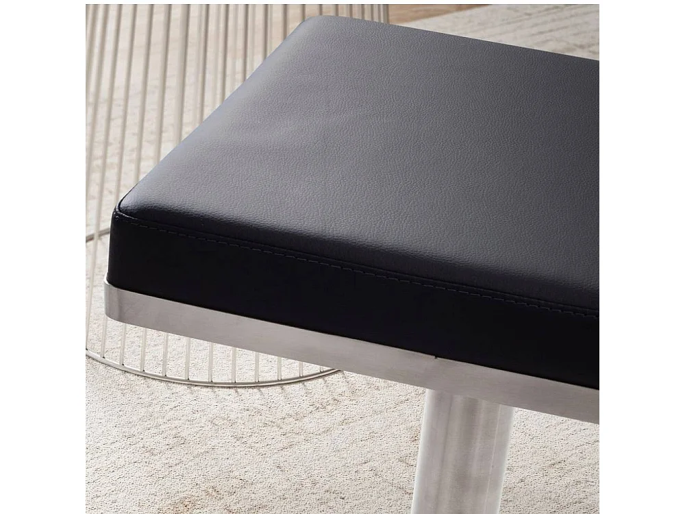 Barhocker Barstuhl mit Fußgestell aus Metall 37 cm breit