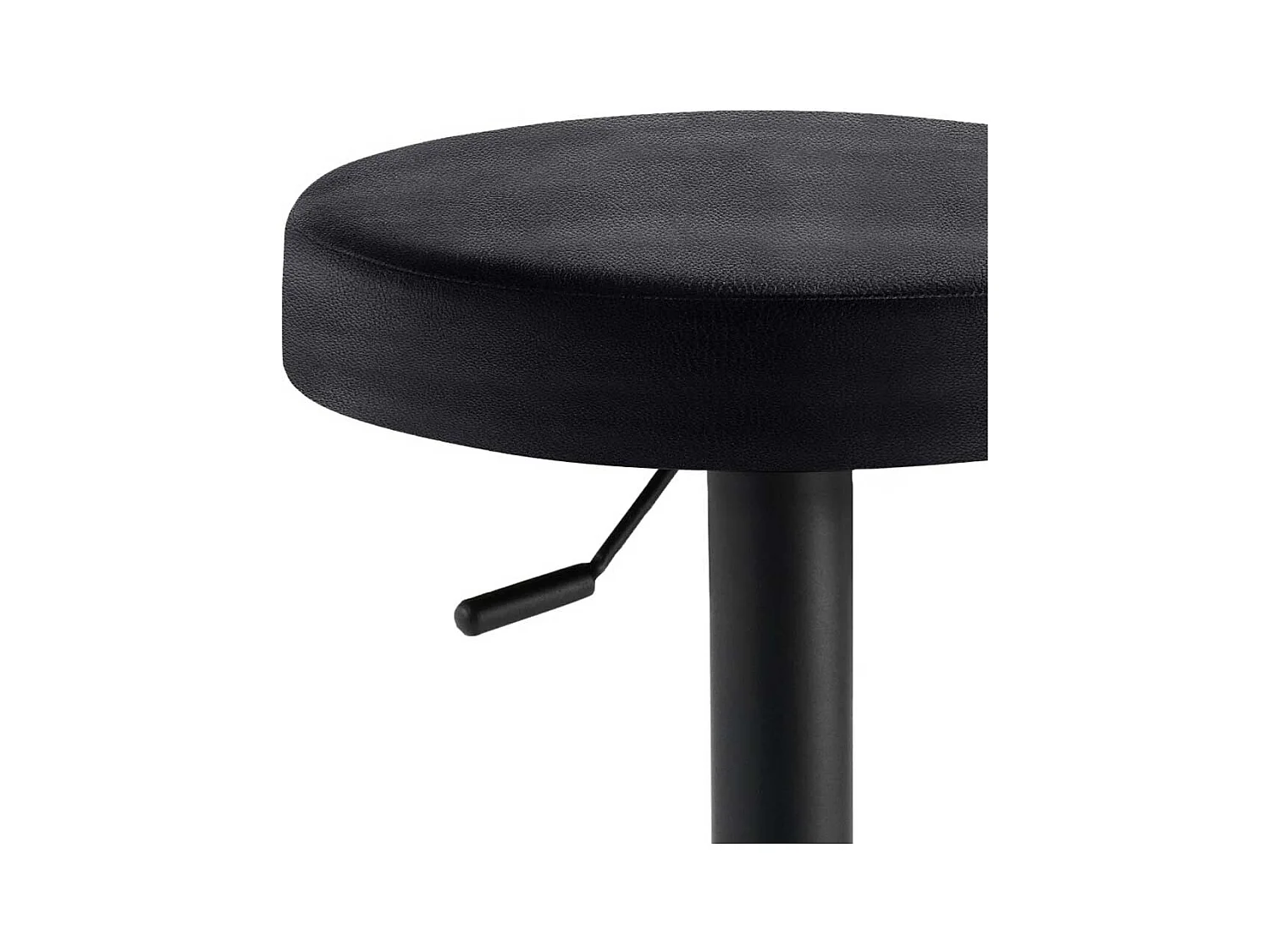 Barhocker drehbar in Anthrazit und Schwarz Made in Germany