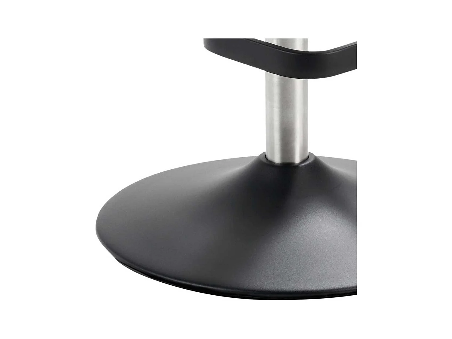 Barhocker drehbar in Anthrazit und Schwarz Made in Germany