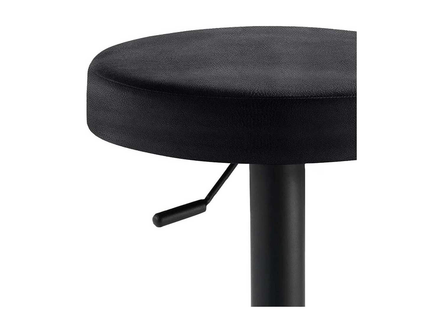 Barhocker drehbar in Anthrazit und Schwarz Made in Germany