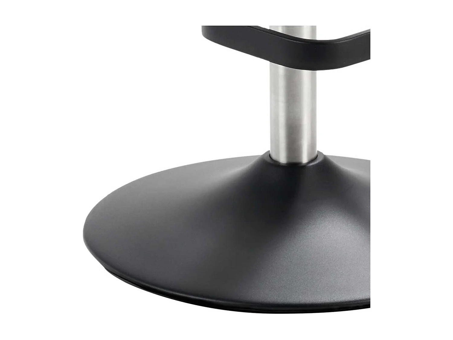 Barhocker drehbar in Anthrazit und Schwarz Made in Germany