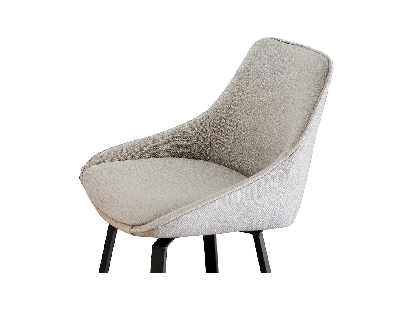 Barhocker Barstuhl aus Metall mit Rückenlehne (2er Set)