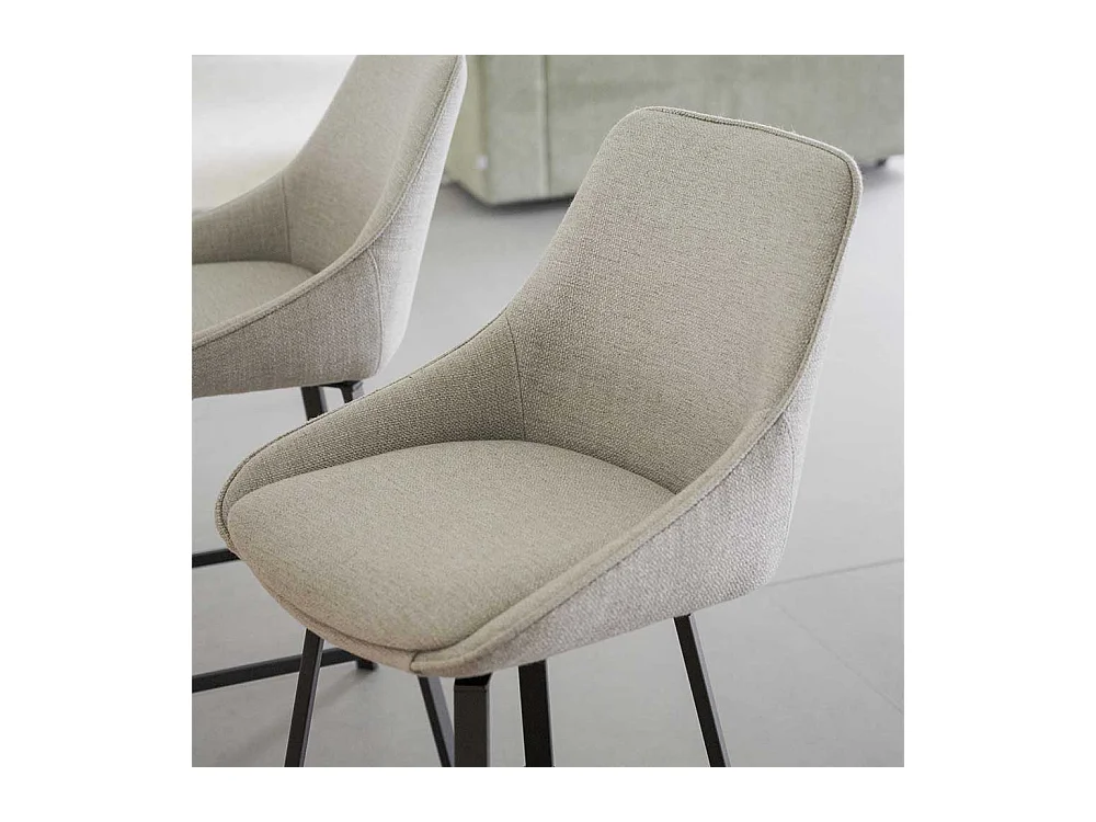 Barhocker Barstuhl aus Metall mit Rückenlehne (2er Set)