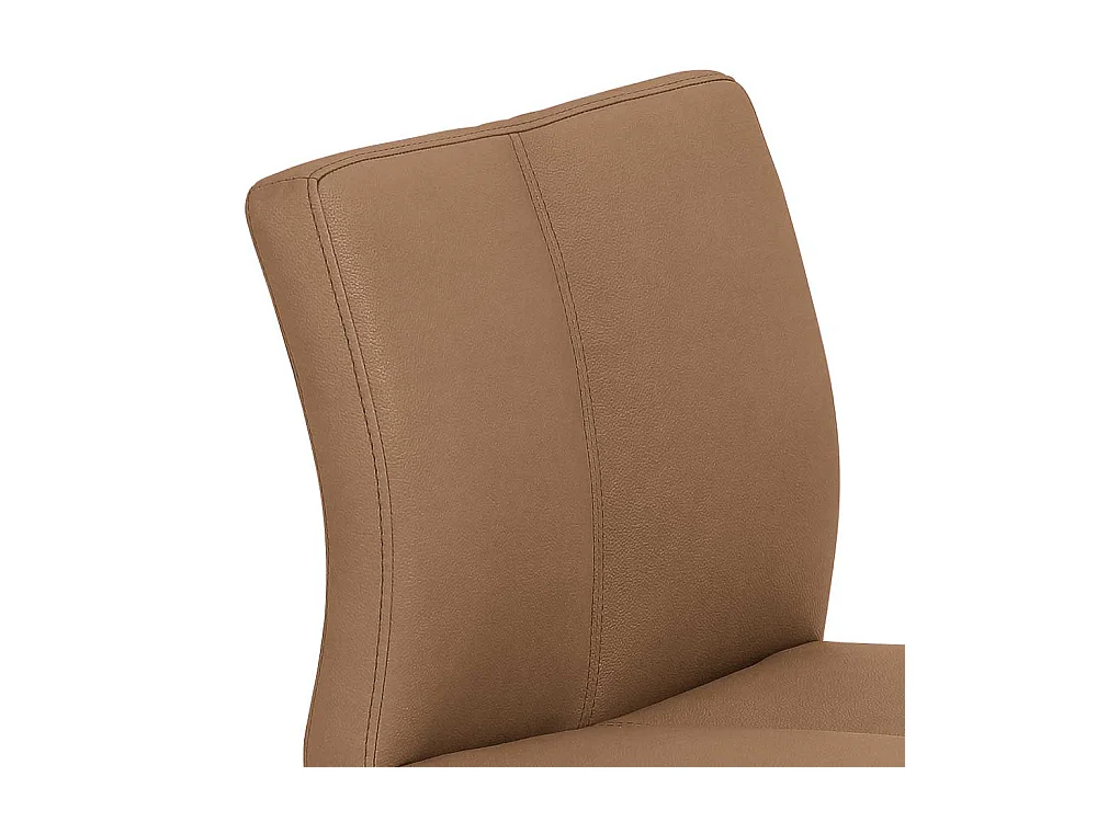 Barhocker Höhenverstellbar in modernem Design gepolsterter Rückenlehne