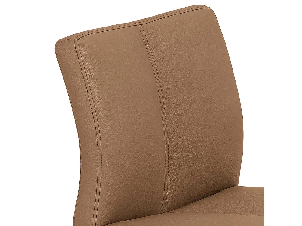 Barhocker höhenverstellbar in modernem Design gepolsterter Rückenlehne