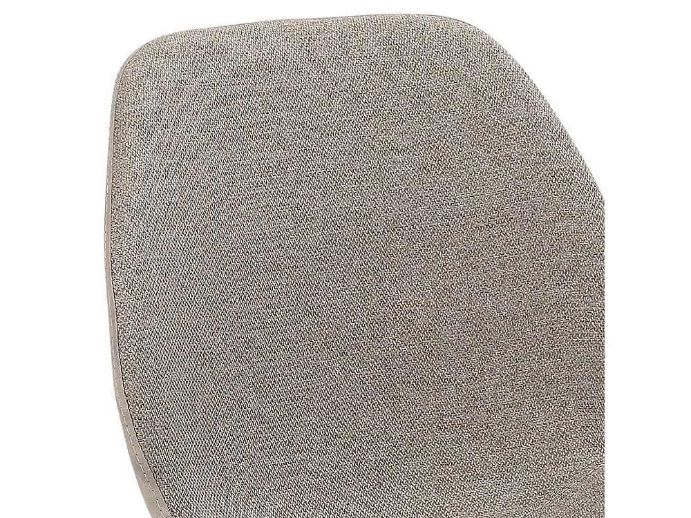 Küchenthekenhocker mit Sitzschale Bügelgestell aus gebürstetem Edelstahl