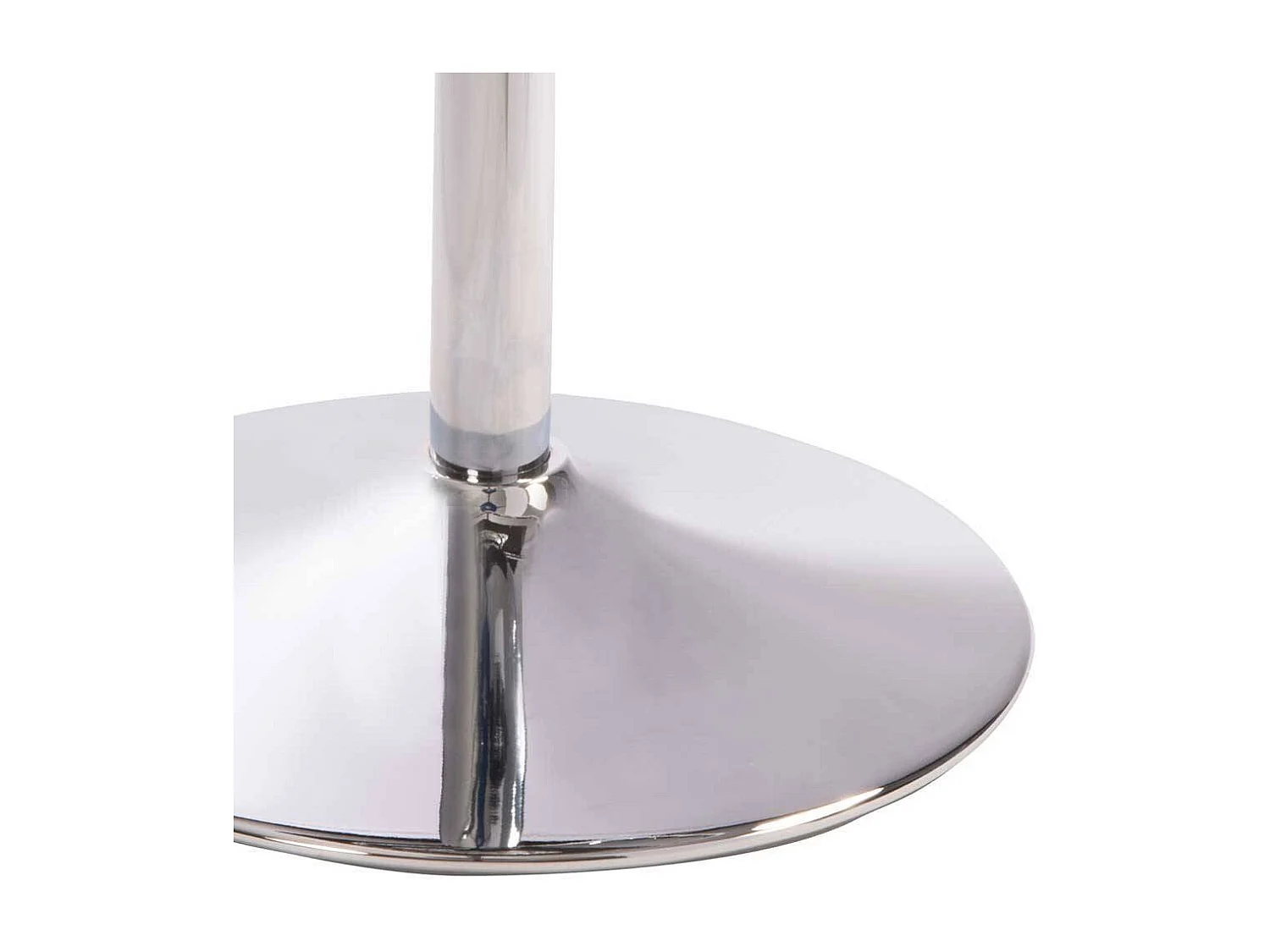 Designbarhocker mit Rückenlehne Bezug Microfaser Taupe Gestell Chrom