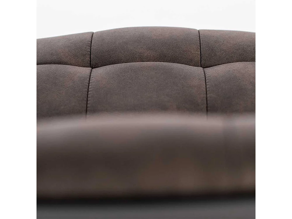 Barstühle in Dunkelgrau und Schwarz mit Rückenlehne (2er Set)