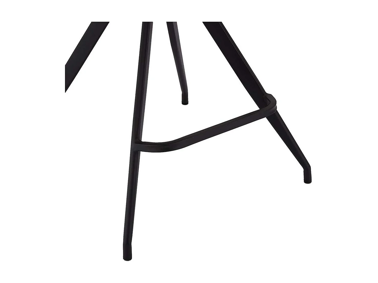 Küchenhocker in Dunkelbraun Kunstleder 70 cm Sitzhöhe (2er Set)