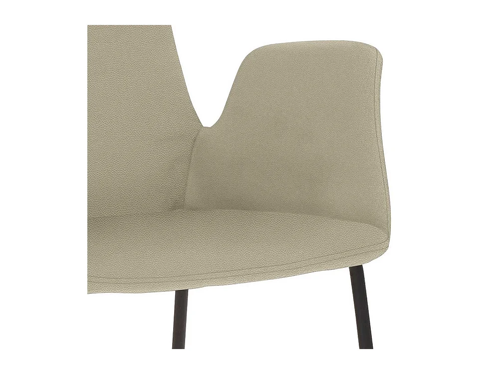 Barhocker Küche mit Vierfußgestell aus Metall Armlehnen