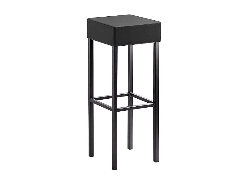 Tresenhocker in Anthrazit & Schwarz 91 cm Sitzhöhe