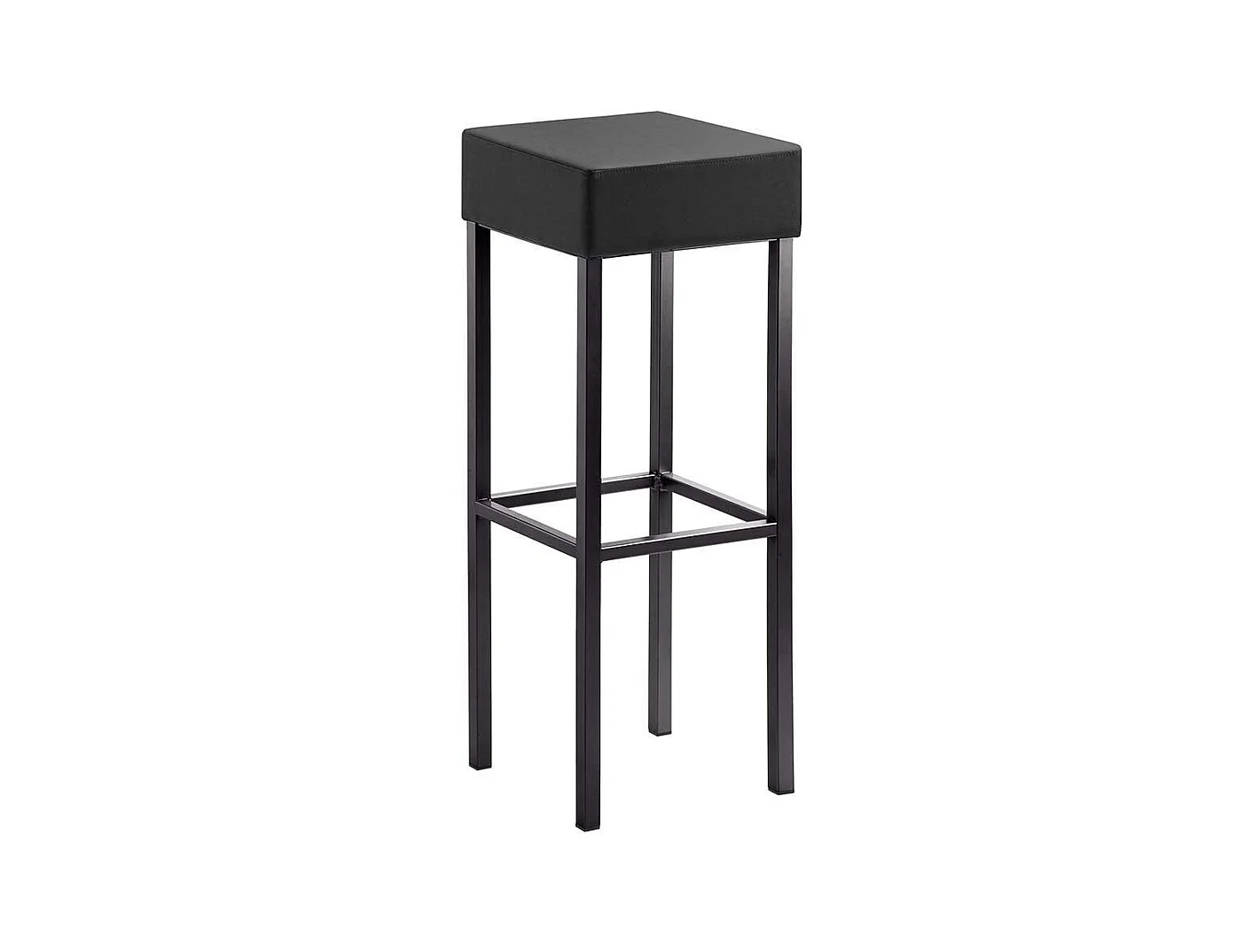 Tresenhocker in Anthrazit & Schwarz 91 cm Sitzhöhe