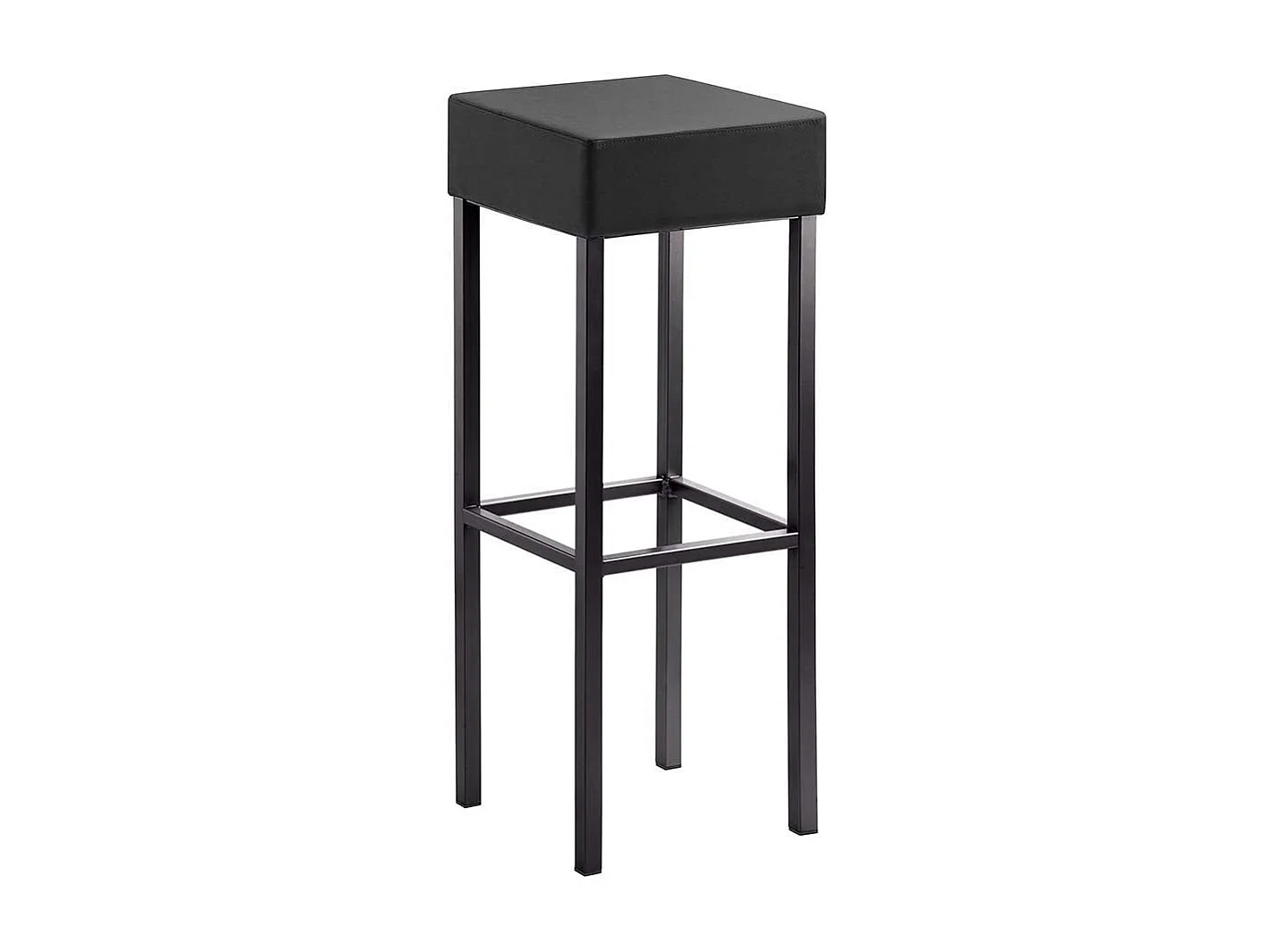 Tresenhocker in Anthrazit & Schwarz 91 cm Sitzhöhe