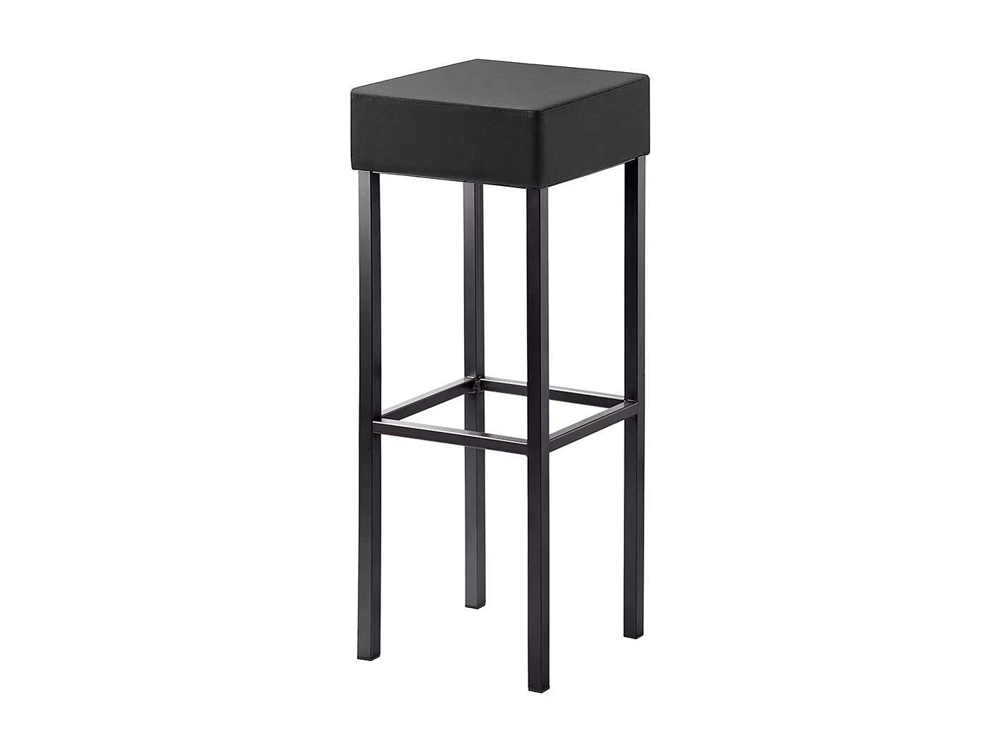 Tresenhocker in Anthrazit & Schwarz 91 cm Sitzhöhe