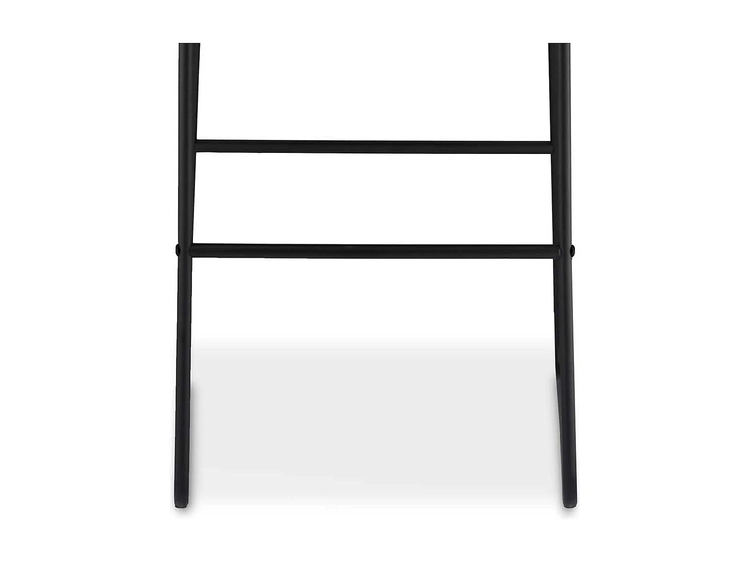 Barst�hle in Schwarz Kunstleder B�gelgestell (2er Set)