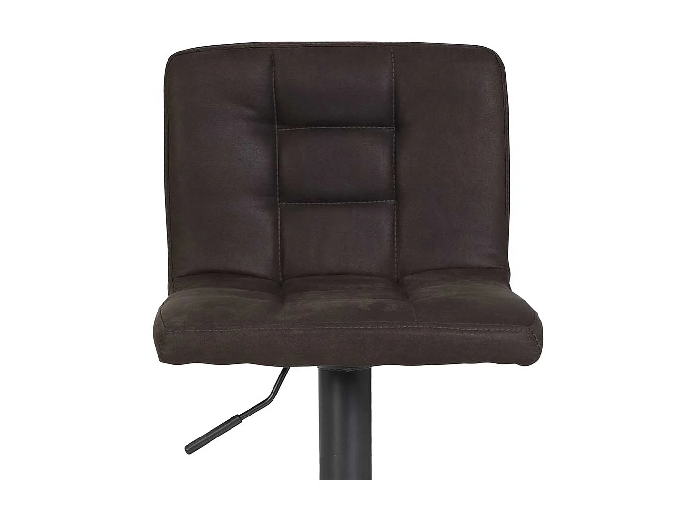 Barstühle in Schlammfarben Microfaser dreh- und höhenverstellbar (2er Set)