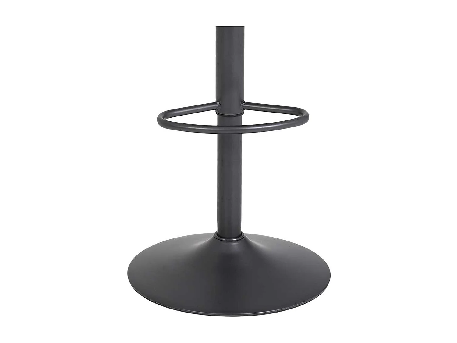 Tresenstühle in Anthrazit Microfaser drehbar (2er Set)