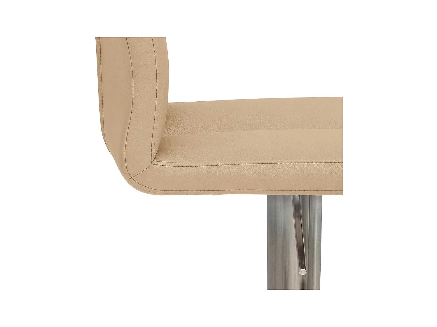 Hochhocker mit gepolsterter Rückenlehne Gasdruck höhenverstellbar