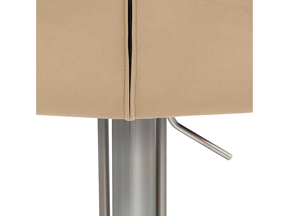 Hochhocker mit gepolsterter Rückenlehne Gasdruck höhenverstellbar