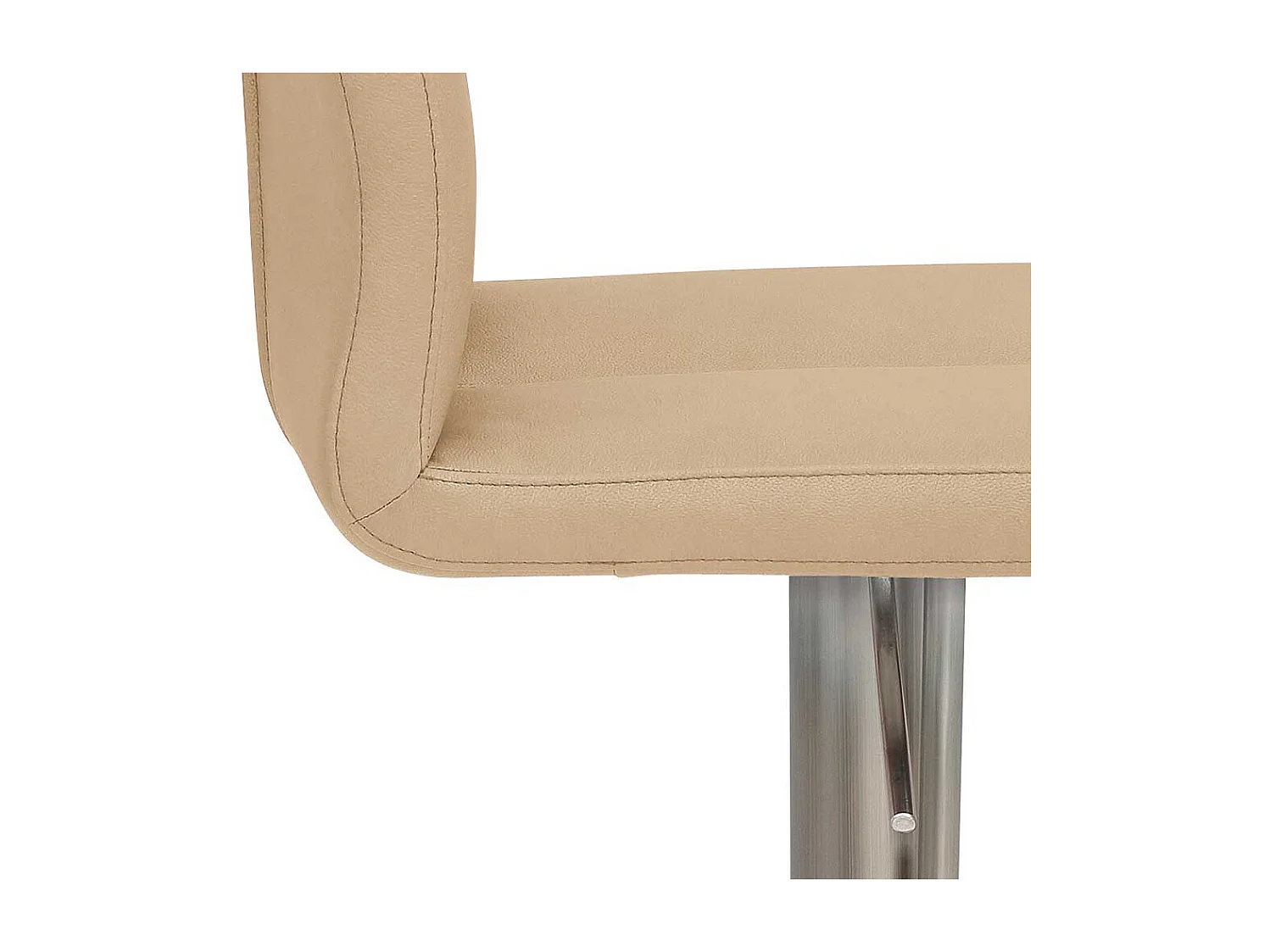 Hochhocker mit gepolsterter Rückenlehne Gasdruck höhenverstellbar