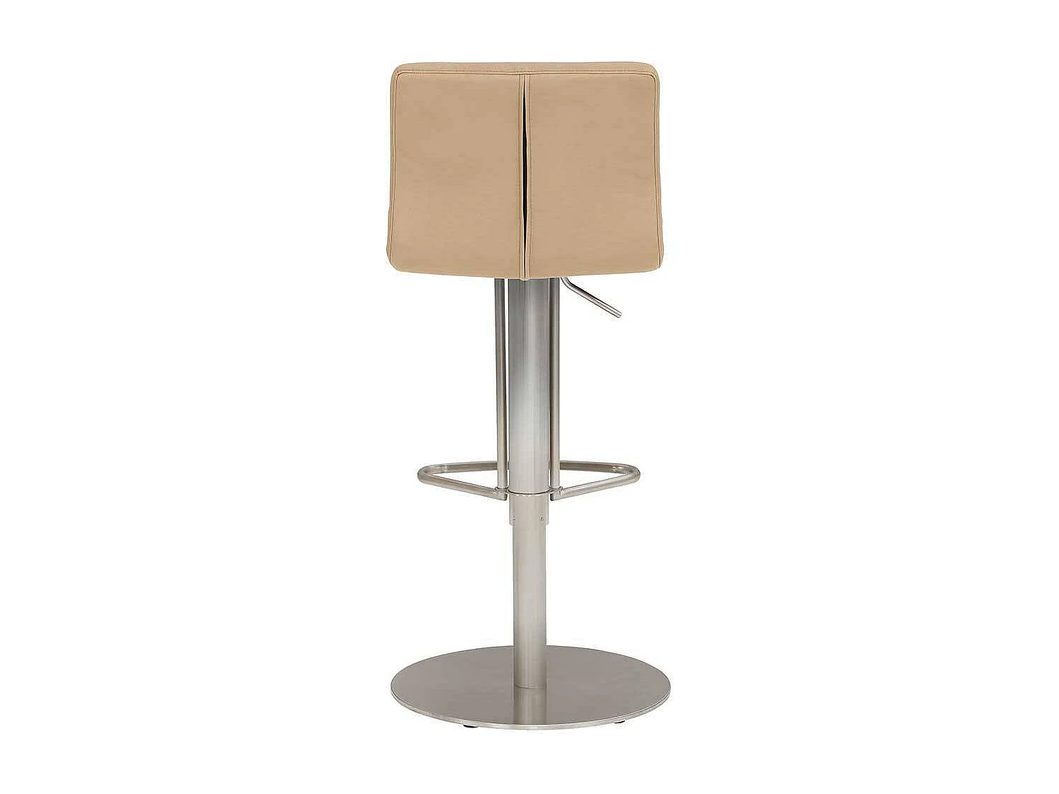 Hochhocker mit gepolsterter Rückenlehne Gasdruck höhenverstellbar