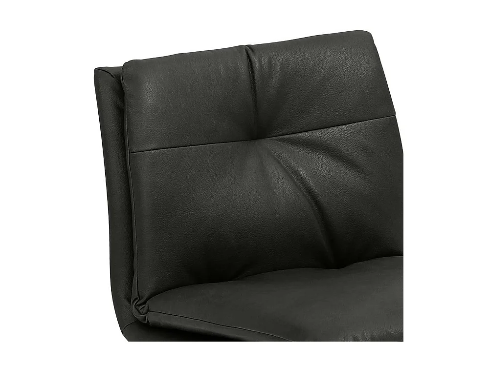 Edelstahlbarhocker mit gepolsterter Rückenlehne 67 cm Sitzhöhe