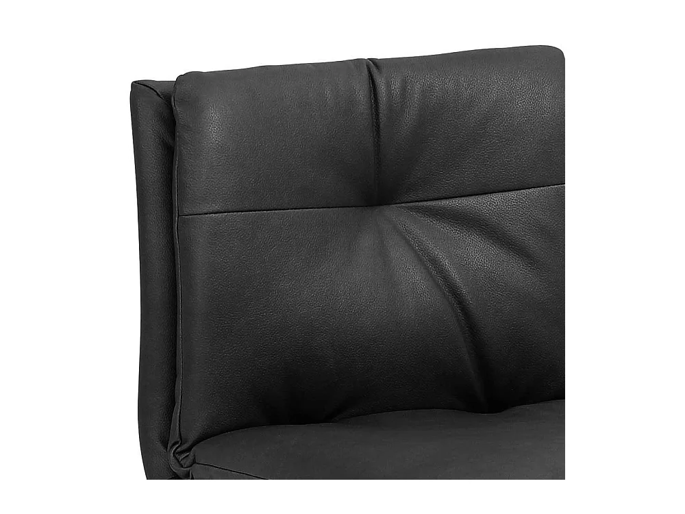 Barhocker mit Fußstütze aus Microfaser Stahl