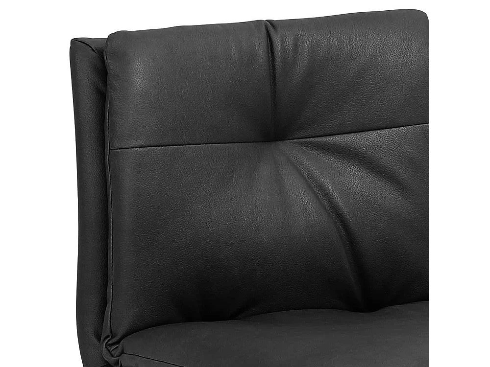 Barhocker mit Fußstütze aus Microfaser Stahl