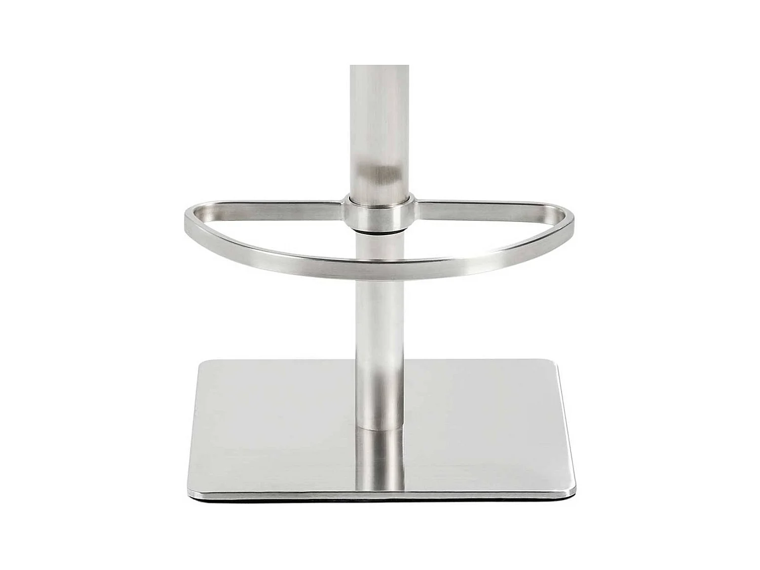 Barhocker Design in Lichtgrau Silberfarben