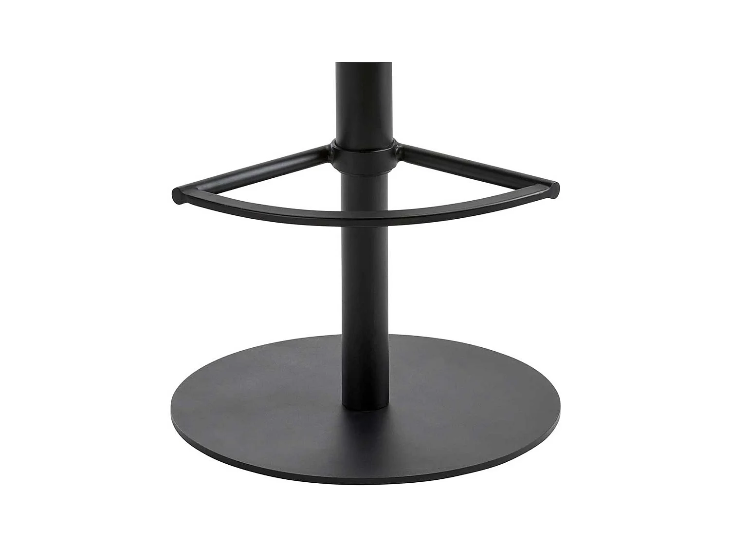 Barhocker durch Gasdruck höhenverstellbar gepolsterter Rückenlehne