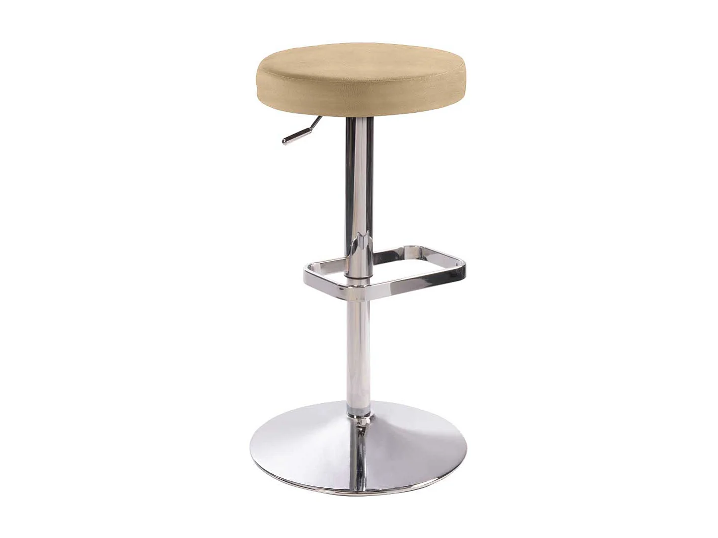 Hochhocker durch Gasdruck höhenverstellbar bis 82 cm Sitzhöhe