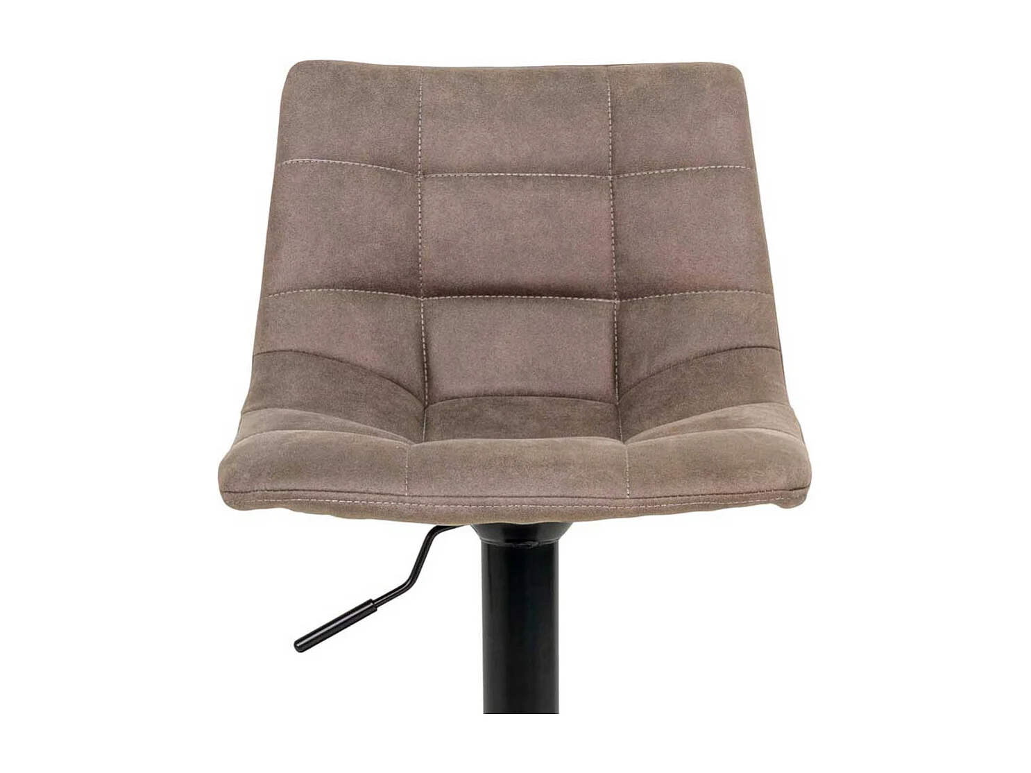 Barstühle in Hellbraun und Schwarz höhenverstellbar (2er Set)