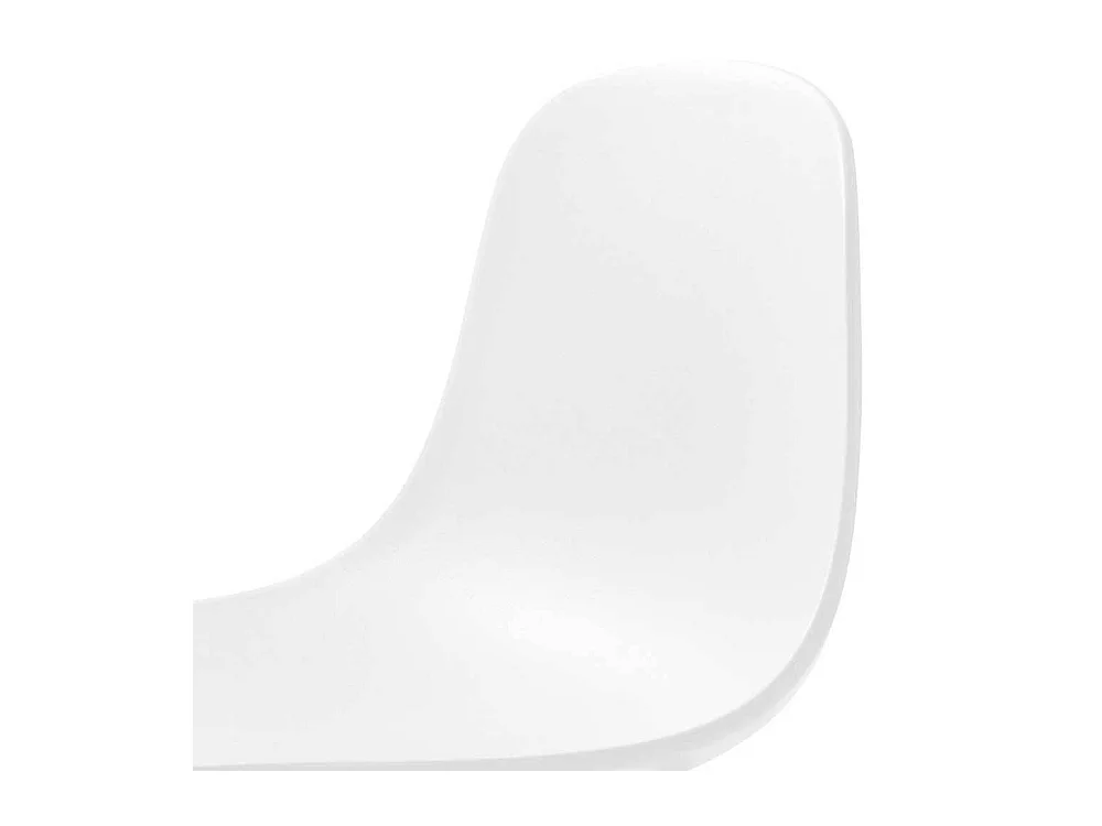 Moderne Barhocker Küche in Weiß 68 cm Sitzhöhe (2er Set)