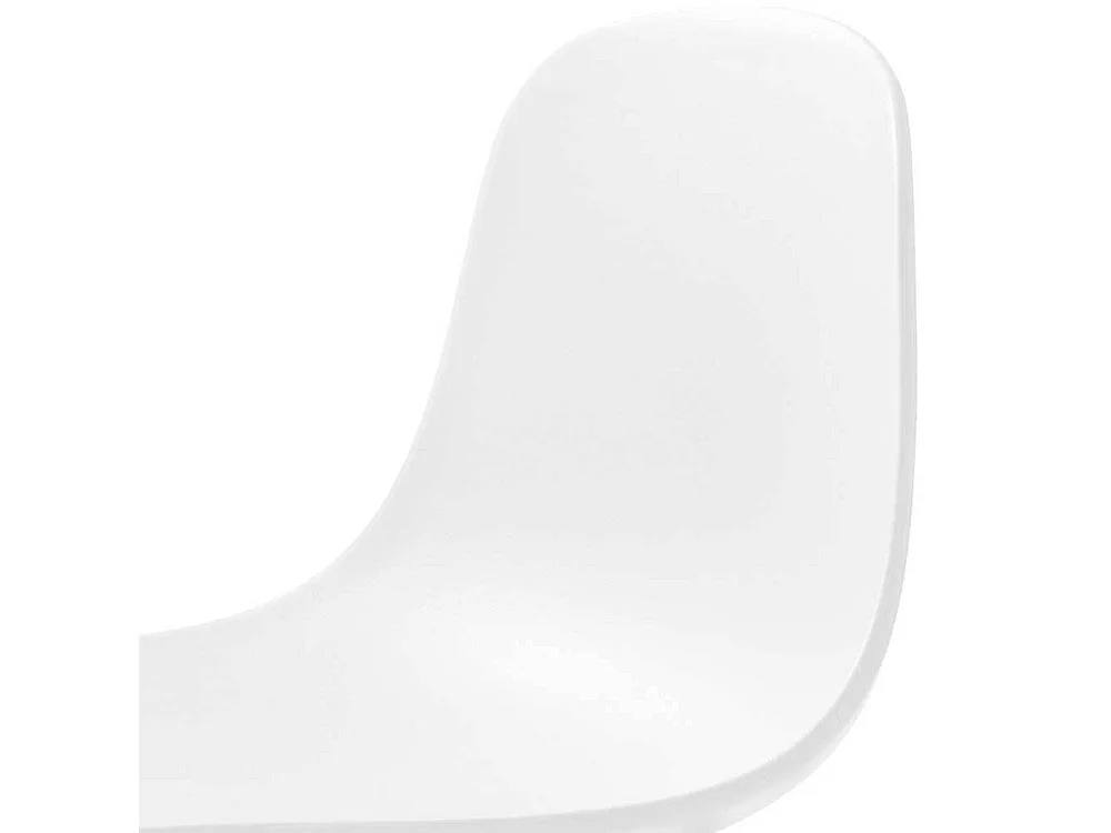 Moderne Barhocker Küche in Weiß 68 cm Sitzhöhe (2er Set)