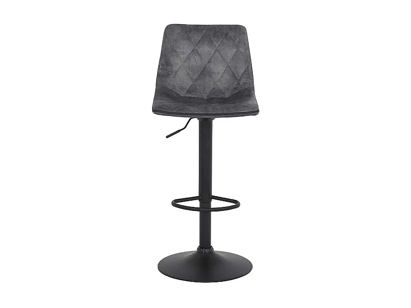 Barhocker durch Gasdruck höhenverstellbar gepolsterter Rückenlehne (2er Set)