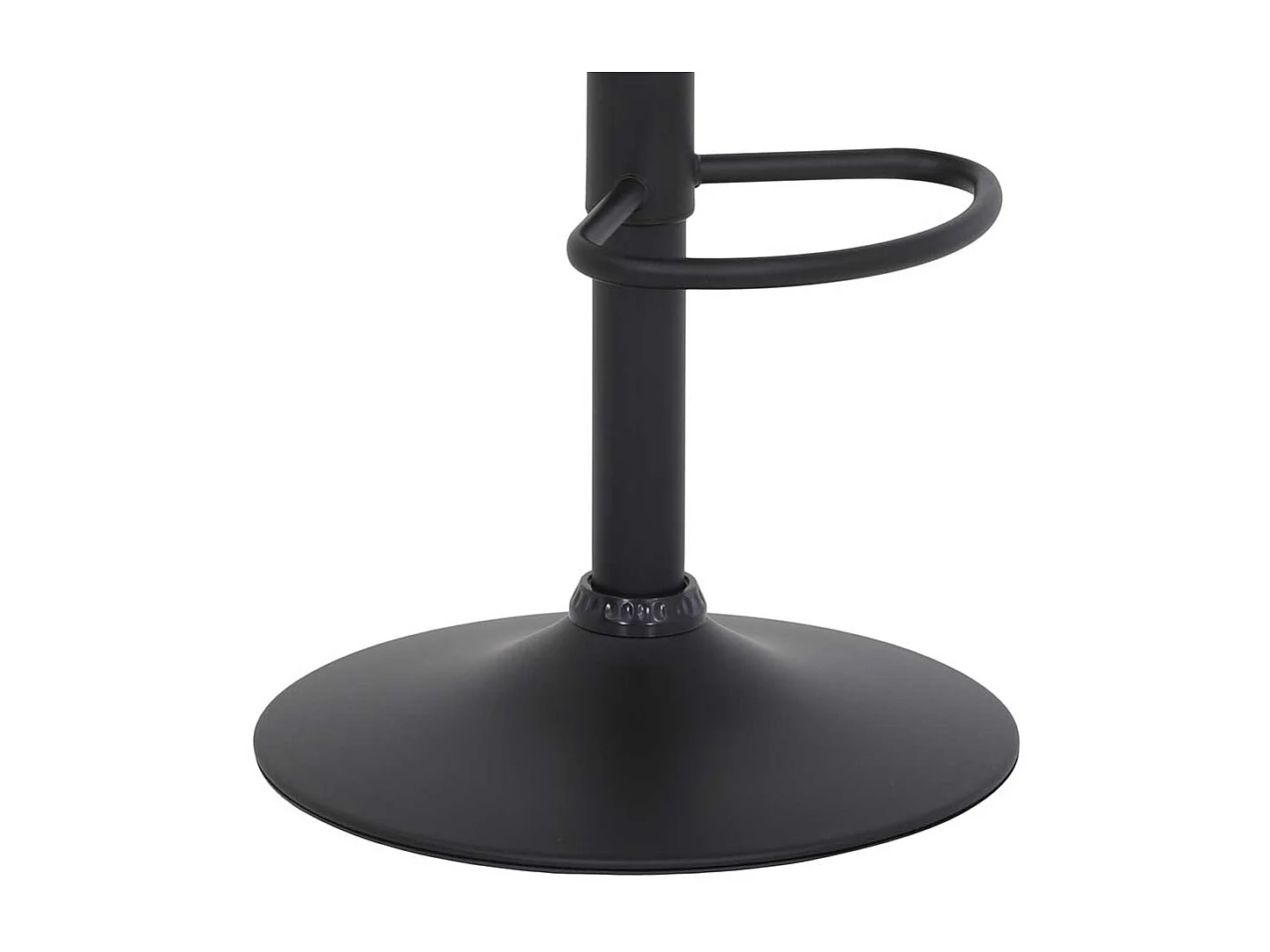 Barhocker durch Gasdruck höhenverstellbar gepolsterter Rückenlehne (2er Set)